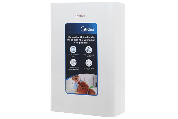 Máy lọc không khí Midea MAP-200GD41 50W Màu Trắng