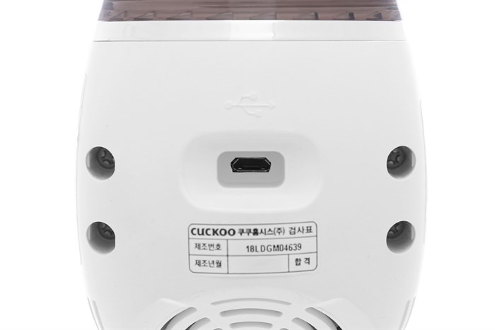 Máy lọc không khí mini Cuckoo CAC-03V10W 1.6W Màu Trắng