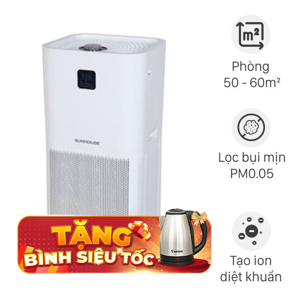Máy lọc không khí Sunhouse SHD-60AP9760 48W