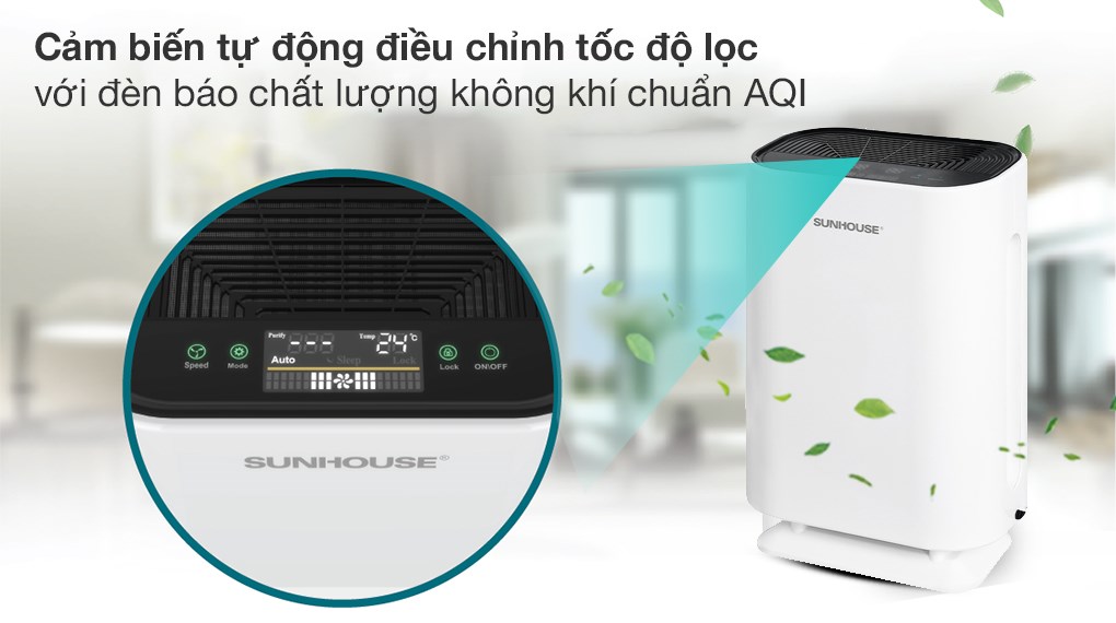 Máy lọc không khí Sunhouse SHD-20AP9718