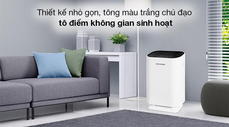 Máy lọc không khí Sunhouse SHD-20AP9718 - Thiết kế