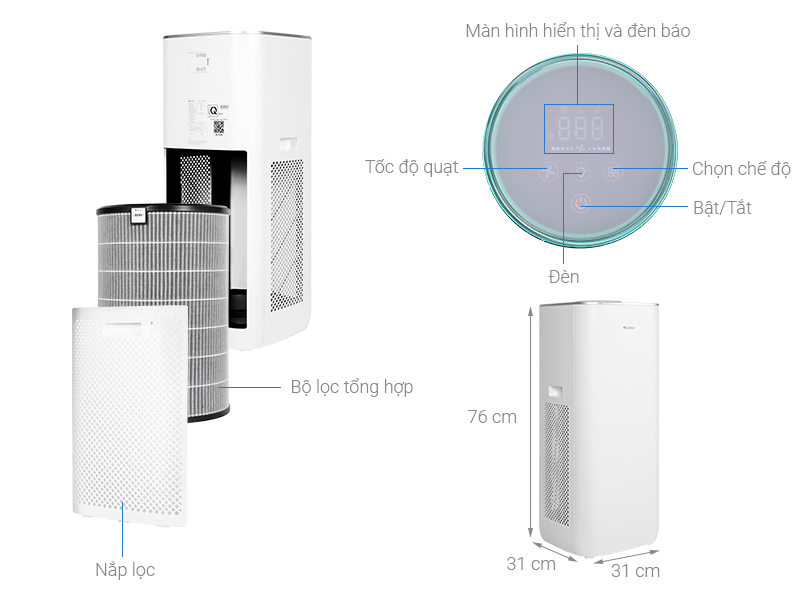 Máy lọc không khí Gree GCF500AENA