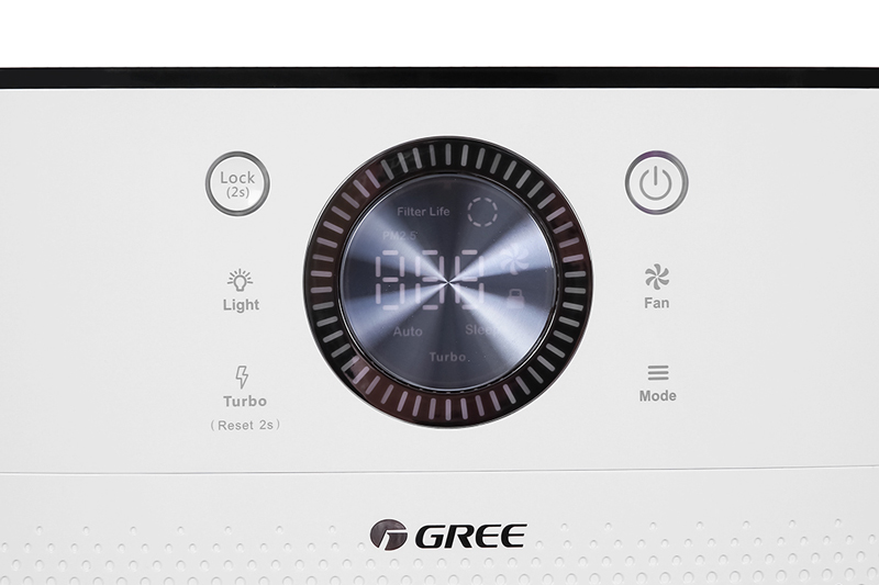 Máy lọc không khí Gree GCF700AENA - Bảng điều khiển cảm ứng