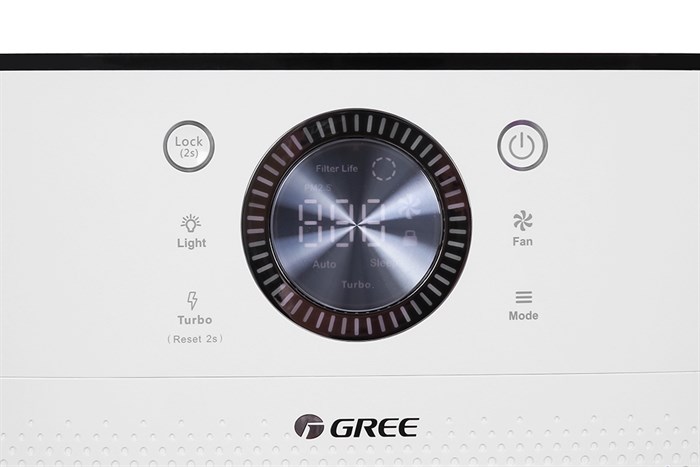 Máy lọc không khí Gree GCF700AENA 62W Màu Trắng