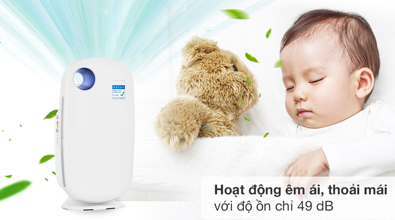 Máy lọc không khí Coway AP-1009CH - Vận hành êm ái