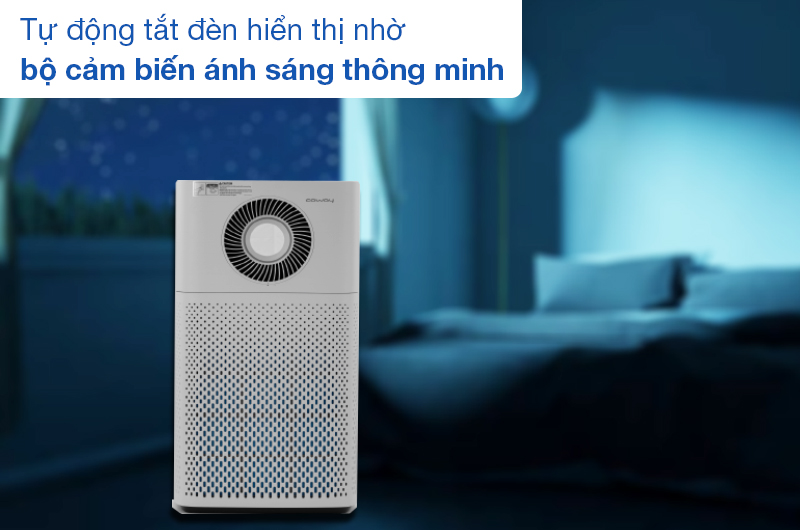 Máy lọc không khí Coway AP-1516D - Cảm biến ánh sáng