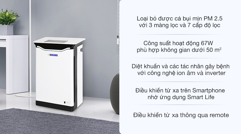 Máy lọc không khí HAKAWA HK-K2 67W