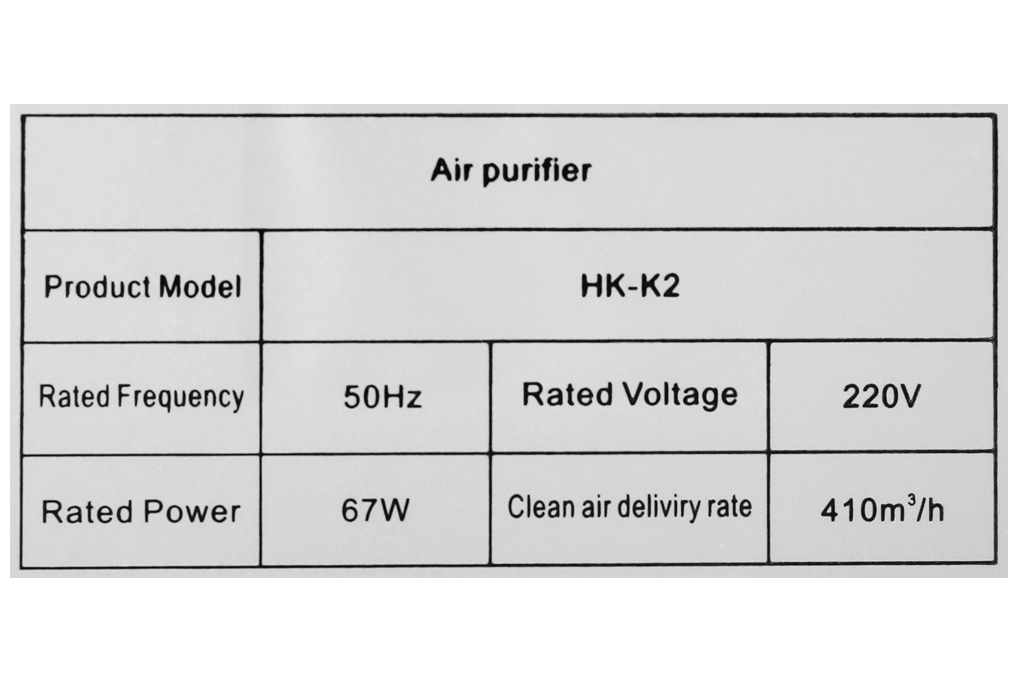 Bán máy lọc không khí HAKAWA HK-K2