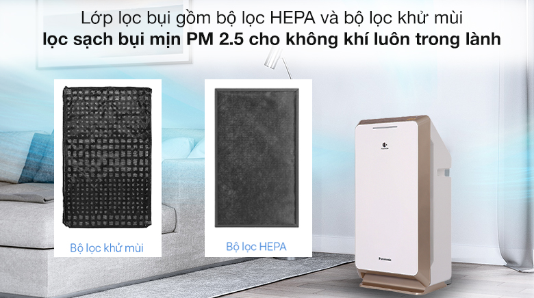 Lớp lọc bụi - Máy lọc không khí Panasonic F-PXM55A