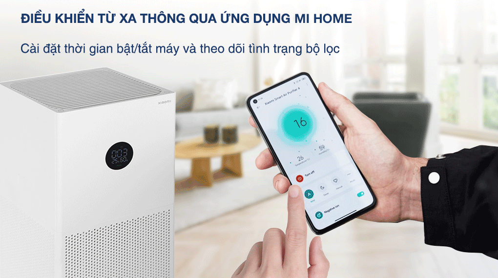 Máy lọc không khí Xiaomi Smart Air Purifier 4 lite - giá rẻ, chất lượng, có trả góp