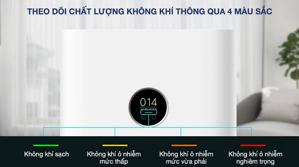 Máy lọc không khí Xiaomi Smart Air Purifier 4 EU (BHR5096GL) 30W