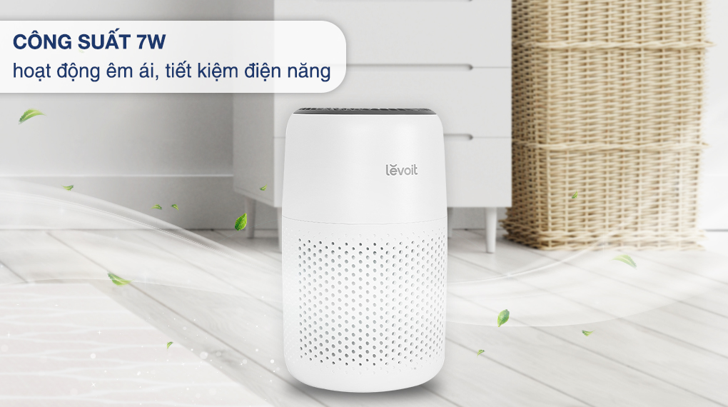 Máy lọc không khí Levoit Core Mini 7W - Công suất 