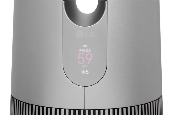 Máy lọc không khí LG PuriCare AeroTower FS15GPBF0 màu bạc 45W Màu Bạc