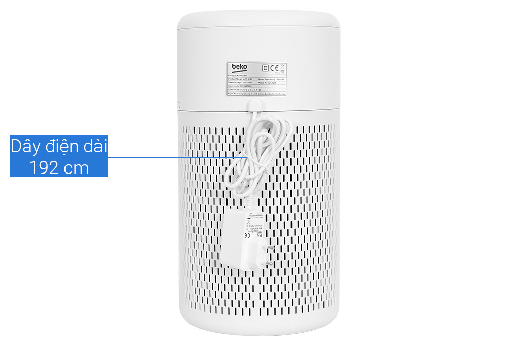 Máy lọc không khí Beko ATP 5100 I 12W Màu Trắng