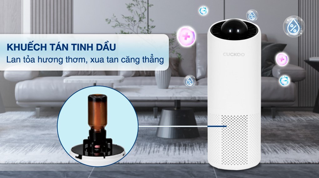 Máy lọc không khí Cuckoo CAC-AG0110FW/WHCKV 5W