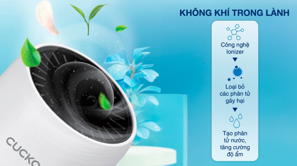 Máy lọc không khí Cuckoo CAC-AG0110FW/WHCKV 5W