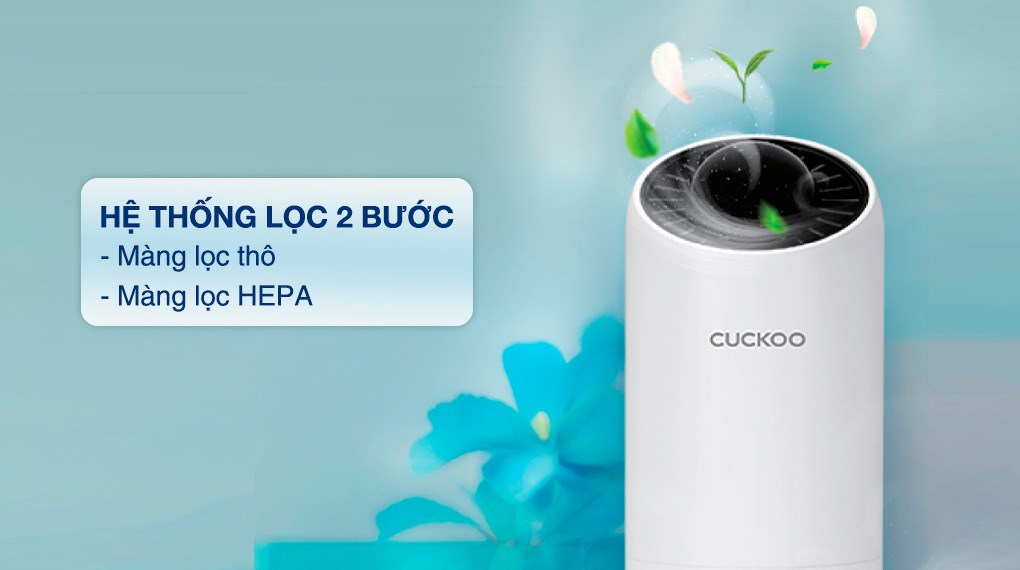 Máy lọc không khí Cuckoo CAC-AG0110FW/WHCKV 5W