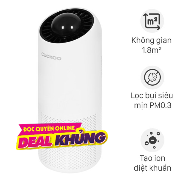 Máy lọc không khí Cuckoo CAC-AG0110FW/WHCKV 5W