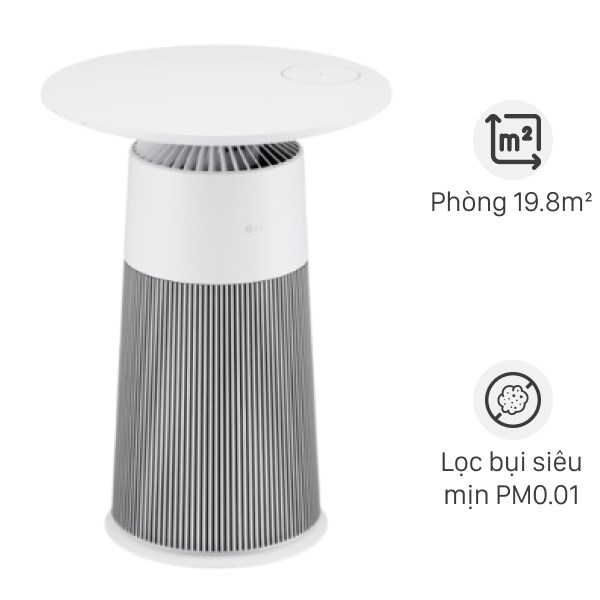 Máy Lọc Không Khí Lg Puricare Aero Furniture As20Gpwu0 Màu Trắng 41W