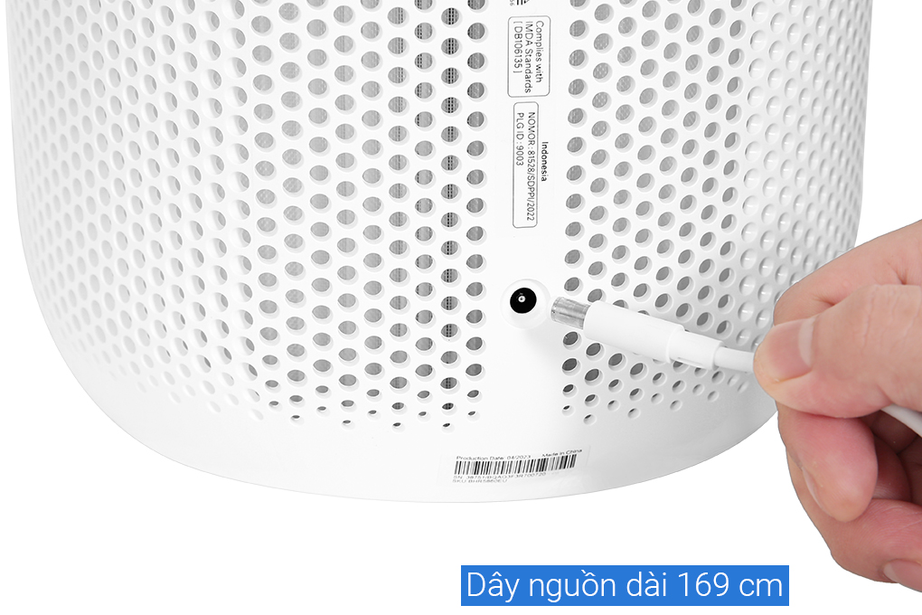 Máy lọc không khí Xiaomi Smart Air Purifier 4 compact EU (BHR5860EU) 27W Màu Trắng