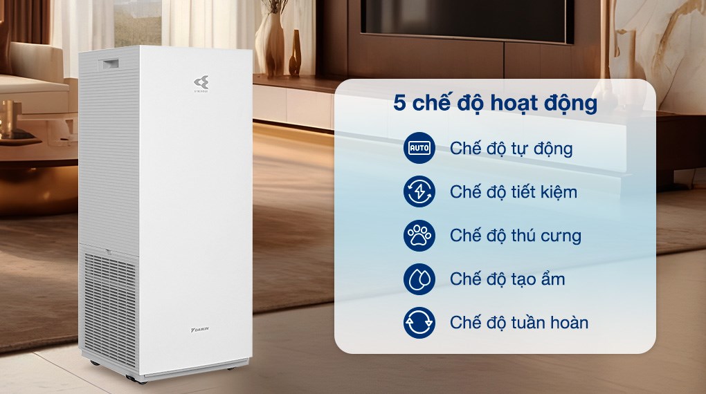 Máy lọc không khí Daikin MCK70ZVM7-W 82W