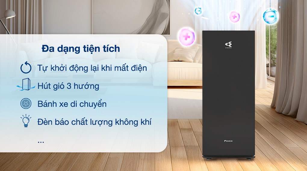 Máy lọc không khí Daikin MCK70ZVM7-T 82W