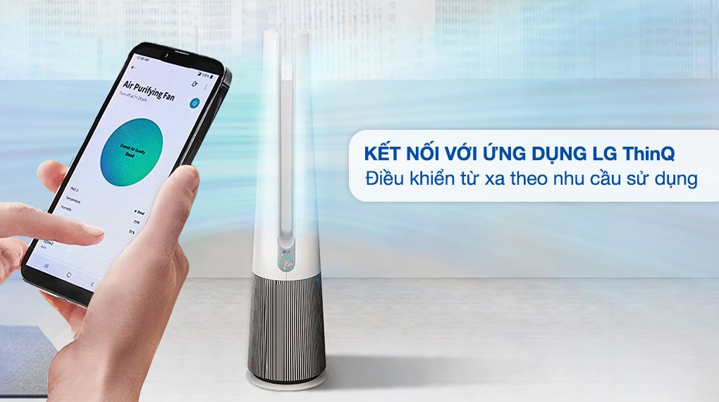Máy lọc không khí LG PuriCare AeroTower Hit FS15GPBK0.ABAE 40W