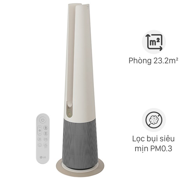 Máy Lọc Không Khí Lg Puricare Aerotower Hit Fs15Gpbk0.Abae 40W