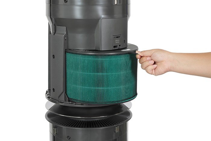 Máy lọc không khí LG PuriCare 360 Alpha Double AS10GDBY0.ABAE 72W Màu Màu be