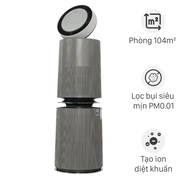 Máy Lọc Không Khí Lg Puricare 360 Alpha Double As10Gdby0.Abae 72W