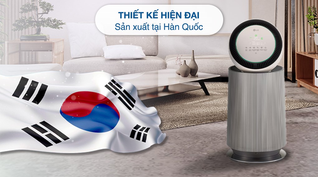 Máy lọc không khí LG PuriCare 360 Alpha Single AS65GDBY0.ABAE 48W