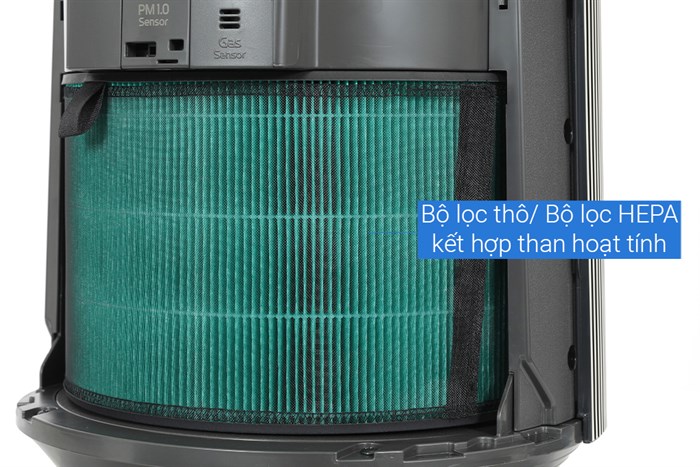 Máy lọc không khí LG PuriCare 360 Alpha Single AS65GDBY0.ABAE 48W Màu Màu be