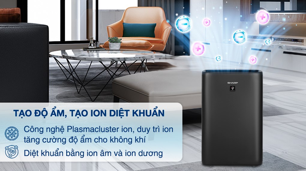 Máy lọc không khí Sharp KI-N40V-H 29W
