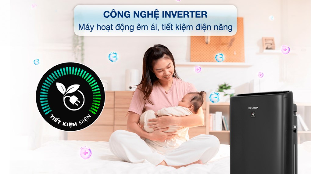 Máy lọc không khí Sharp KI-N40V-H 29W