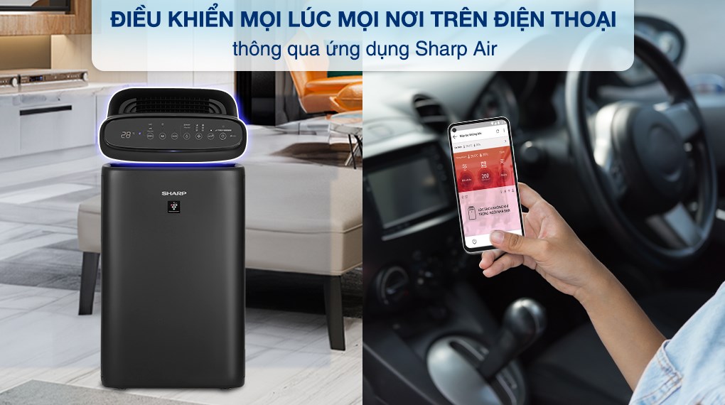 Máy lọc không khí Sharp KI-N40V-H 29W
