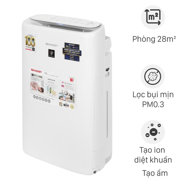 Máy Lọc Không Khí Sharp Ki - N40V - W 29W