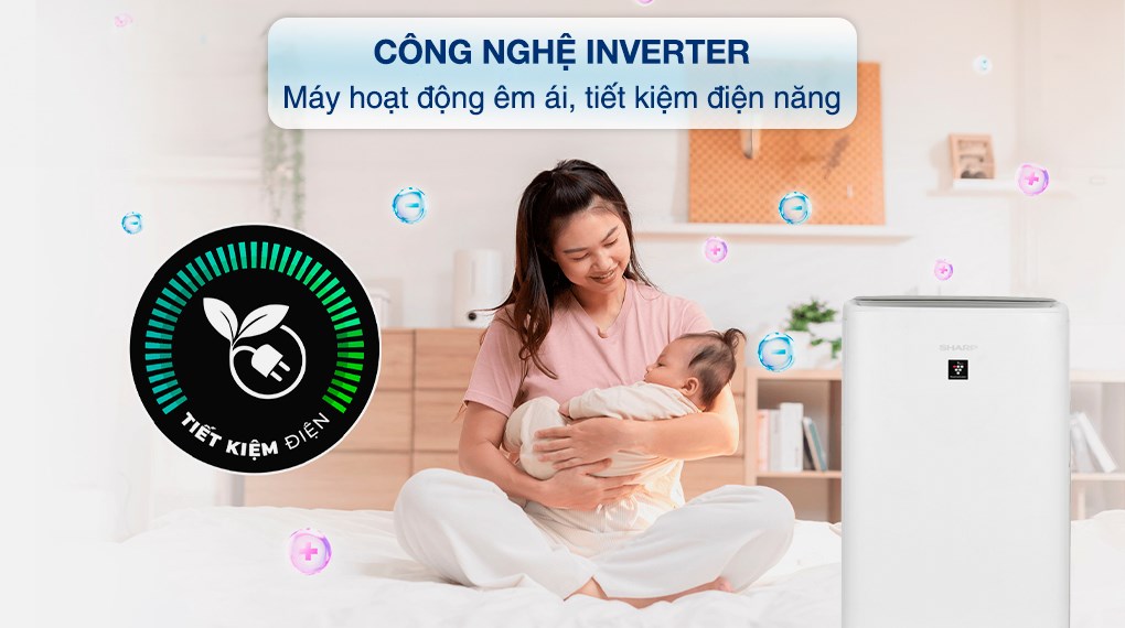 Máy lọc không khí Sharp KI-N50V-W 51W