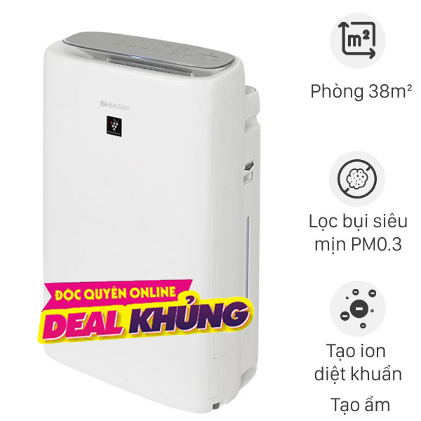 Máy lọc không khí Sharp KI-N50V-W 51W