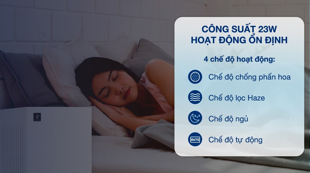 Máy lọc không khí Sharp FP-S40V-W 23W