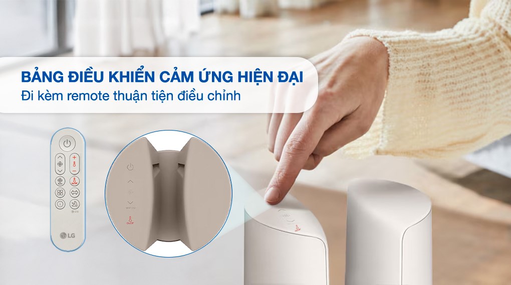 Máy lọc không khí kết hợp sưởi LG PuriCare AeroTower FS15GPCJ0.ABAE 40W