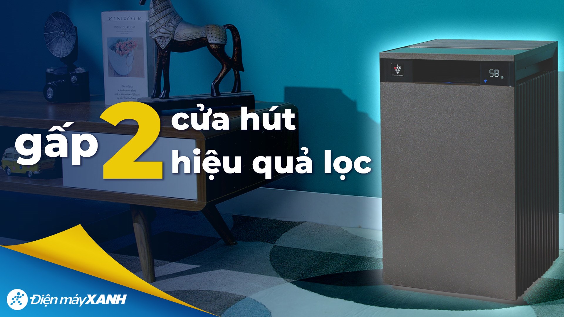Máy lọc không khí Sharp FX-S120V-H 72W