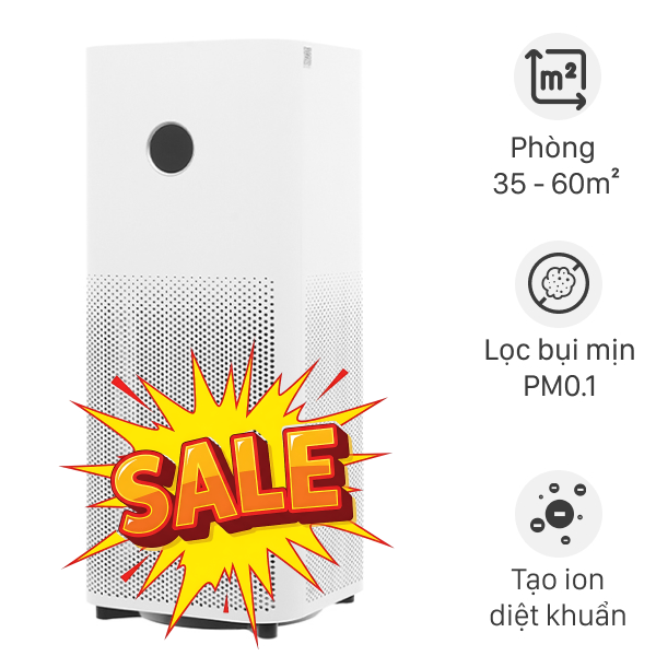 Máy lọc không khí Xiaomi Smart Air Purifier 4 Pro (BHR5056EU) 50W