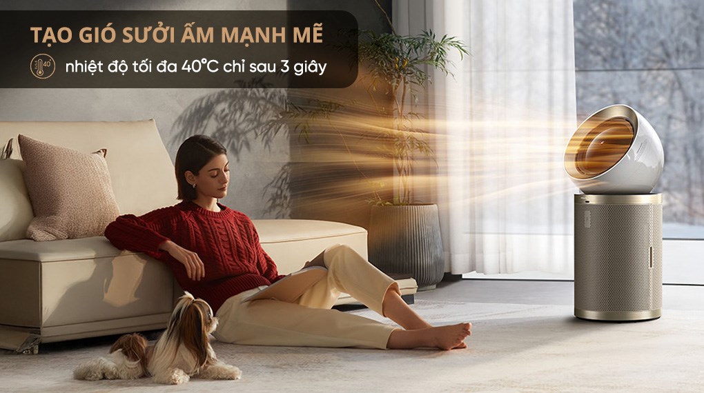 Máy lọc không khí kết hợp sưởi Dreame PM20 40W