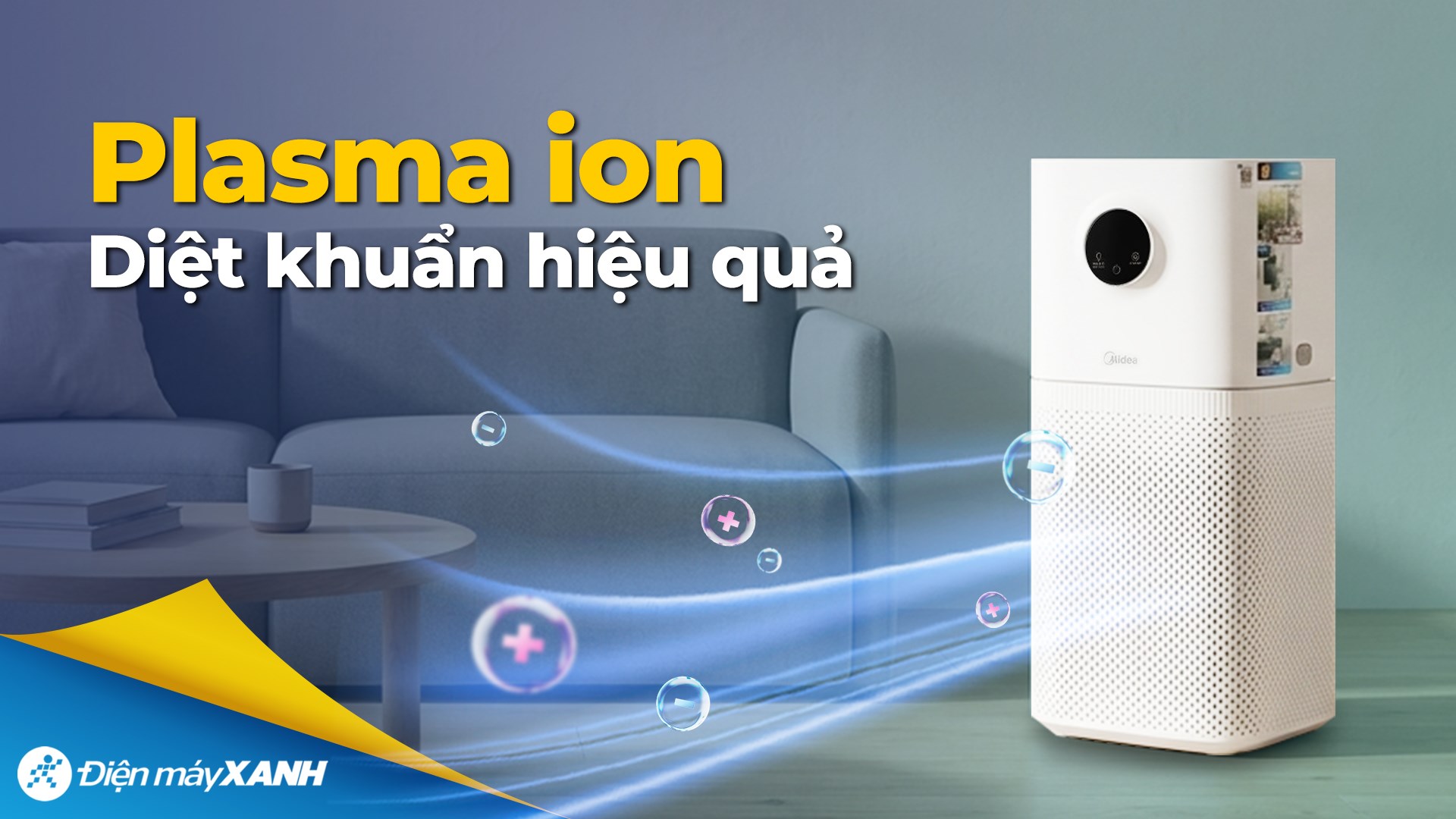 Máy lọc không khí Midea KJ400GVN 35W