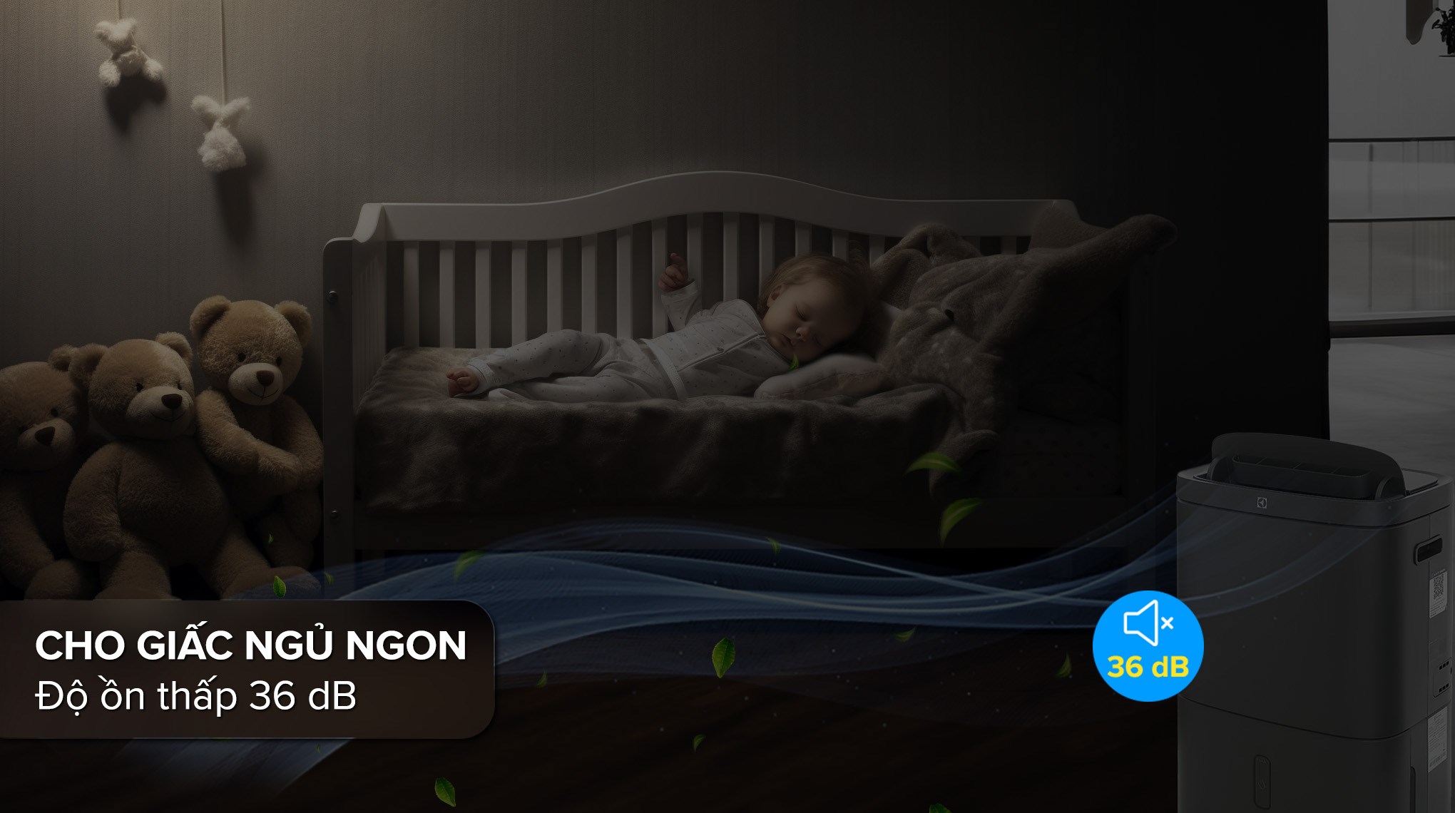 Máy hút ẩm Electrolux EDH12TRBD2