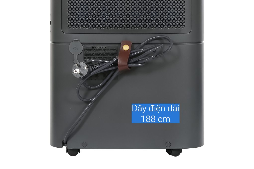 Máy hút ẩm Electrolux EDH12TRBD2 Màu Xám đậm