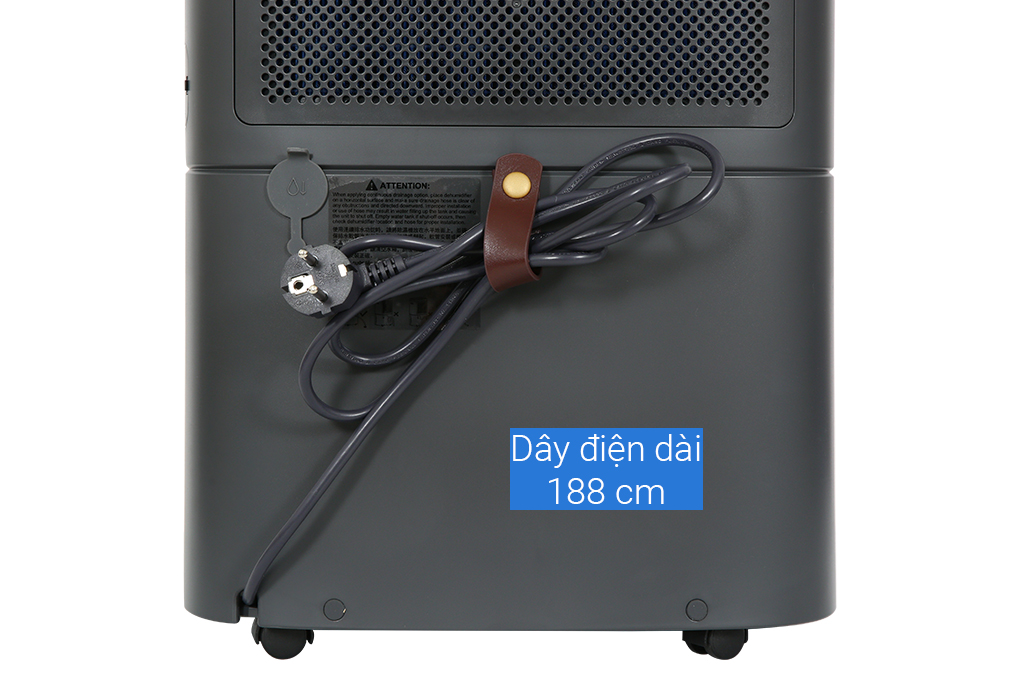 Máy hút ẩm Electrolux EDH14TRBD2 Màu Xám đậm