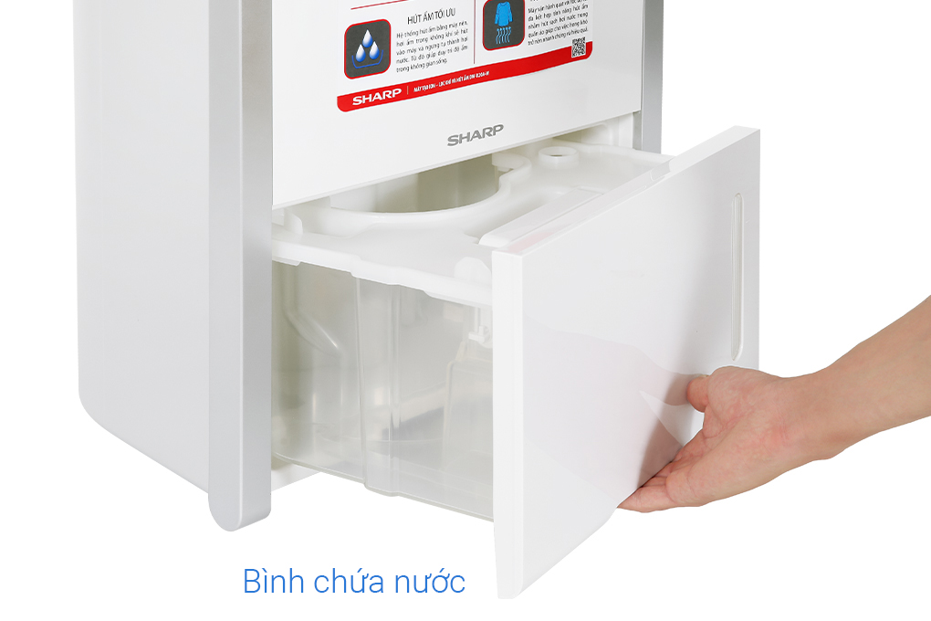 Máy hút ẩm Sharp DW-D20A-W Màu Trắng