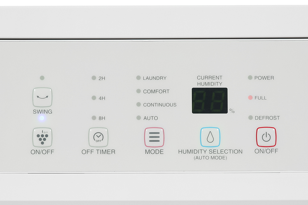 Máy hút ẩm Sharp DW-D12A-W Màu Trắng