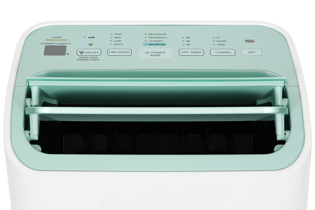 Máy hút ẩm kết hợp lọc không khí Sharp DW-E16FA-W Màu Trắng